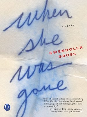 cover image of When She Was Gone